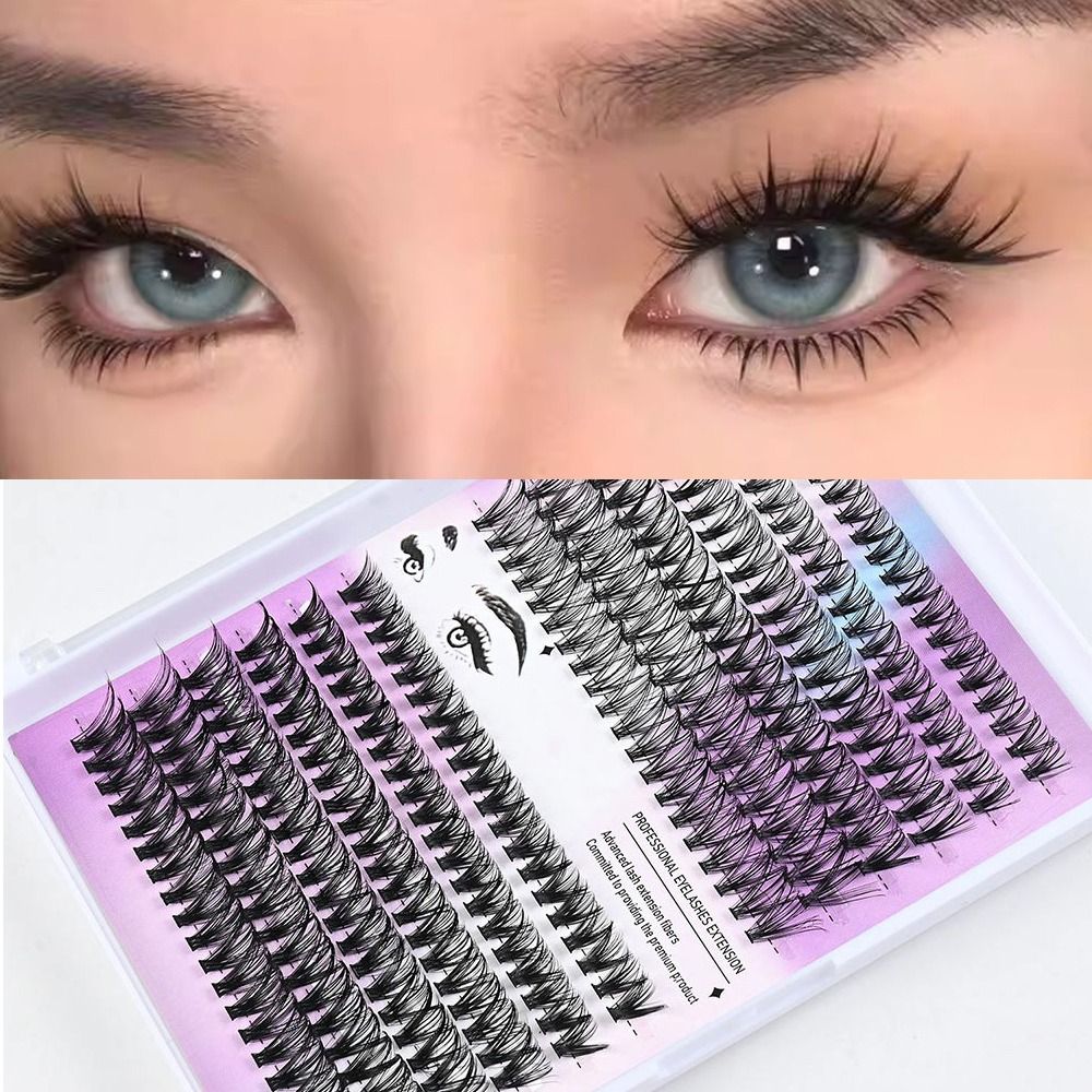 Eyelash Extension Natural Look - Natural Look False Eyelashes Bond and