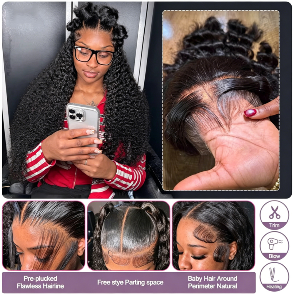 30 40 Inches Bouncy Curly Lace - Eyelash Extension Natural Look review and price