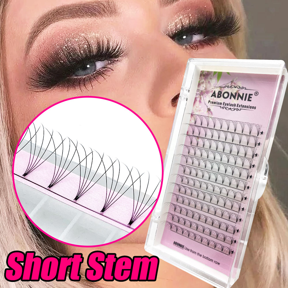 ABONNIE Velvet Short Stem Russ - Eyelash Extension Human Hair review and price
