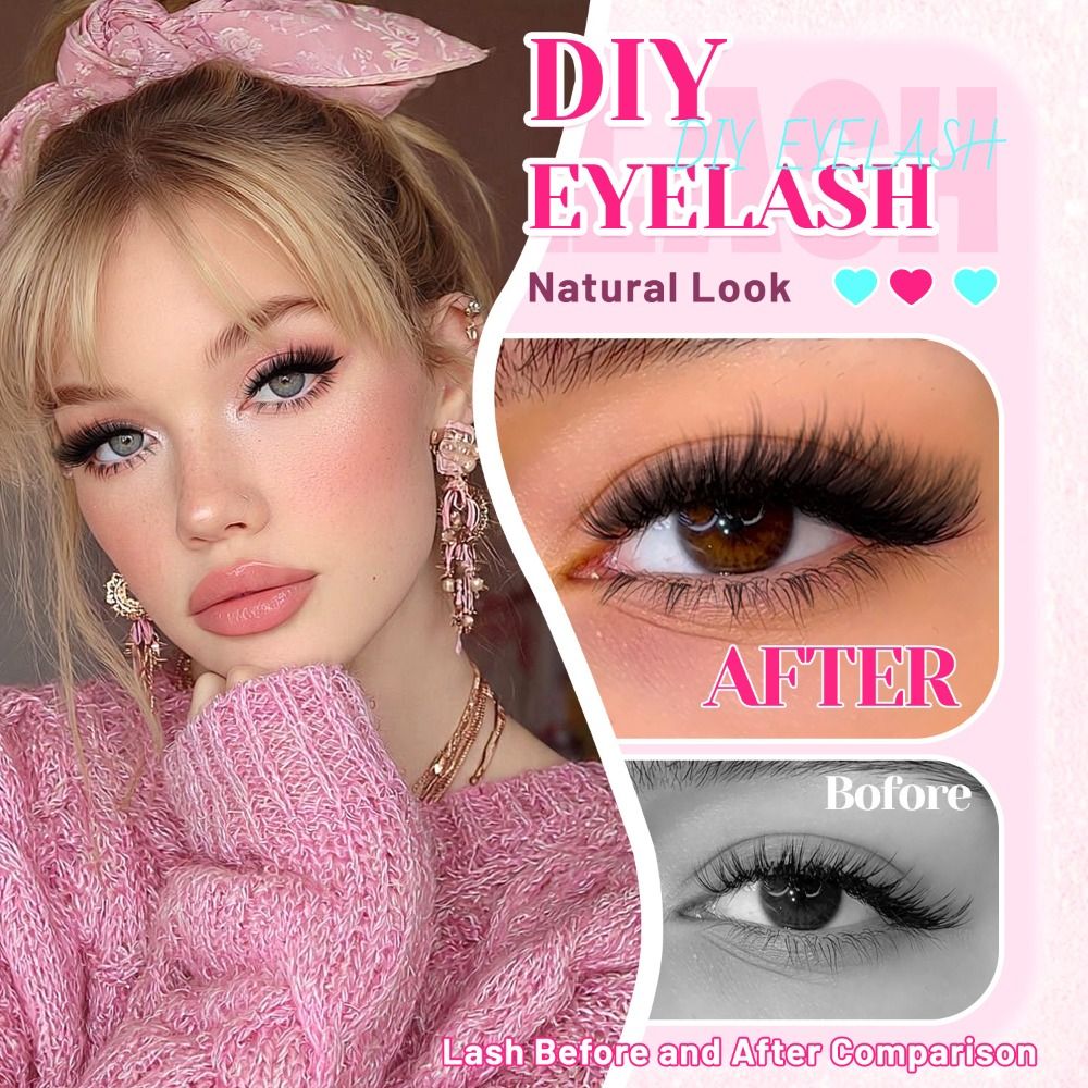 Natural Look False Eyelashes B - Eyelash Extension Natural Look review and price