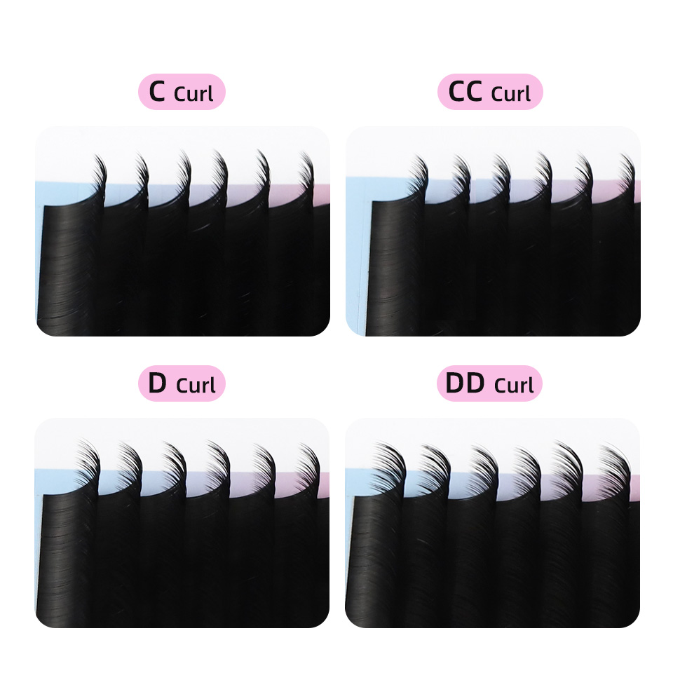 RUJADE 5 Cases/Lot False Eyela - Eyelash Extension Human Hair review and price