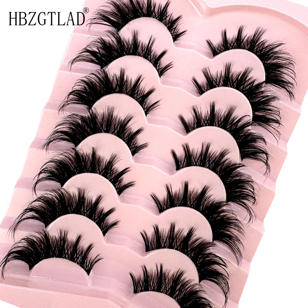 7/8 Pairs Cat Eye Eyelashes Ma - Eyelash Extension Human Hair review and price